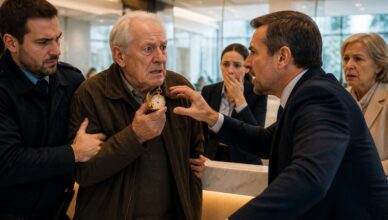 Il voulait expulser le vieux monsieur de la banque, puis la vieille montre a révélé un secret oublié