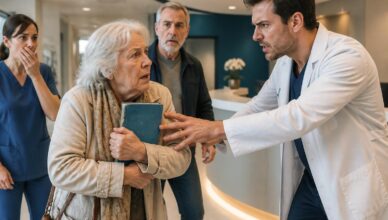 Centre médical : Humiliée devant tous, la vieille dame au carnet bleu dévoile un secret bouleversant