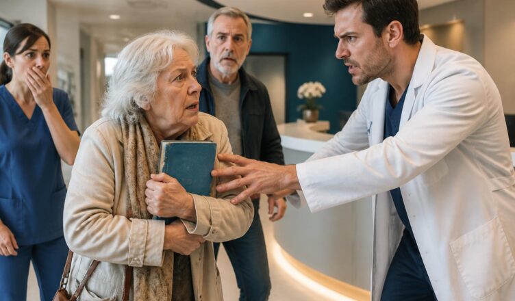 Centre médical : Humiliée devant tous, la vieille dame au carnet bleu dévoile un secret bouleversant