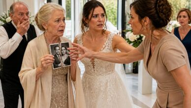 Accusée d’avoir gâché le mariage de sa nièce, la grand-tante révèle un secret de famille avec une photo déchirée