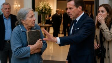 Humiliée lors d’une remise de prix : le carnet usé de la concierge révèle la vérité cachée