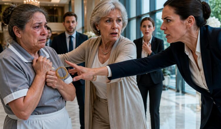 Le scandale de l’hôtel : accusée devant tous, mais le vieux bracelet révèle un sacrifice oublié