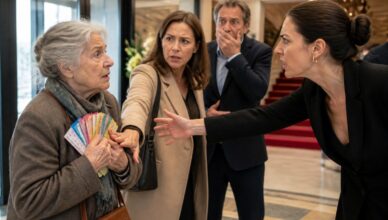 Humiliée à la caisse du théâtre : la vérité sur la vieille bénévole et le scandale qui a tout changé