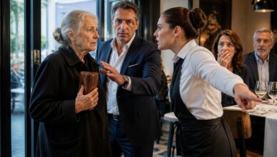 Rejetée devant tous : la vieille femme humiliée était en fait la sauveuse oubliée de la serveuse