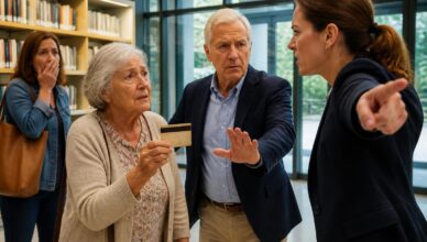 Inauguration bouleversée : la vieille bibliothécaire humiliée, mais un secret va tout changer
