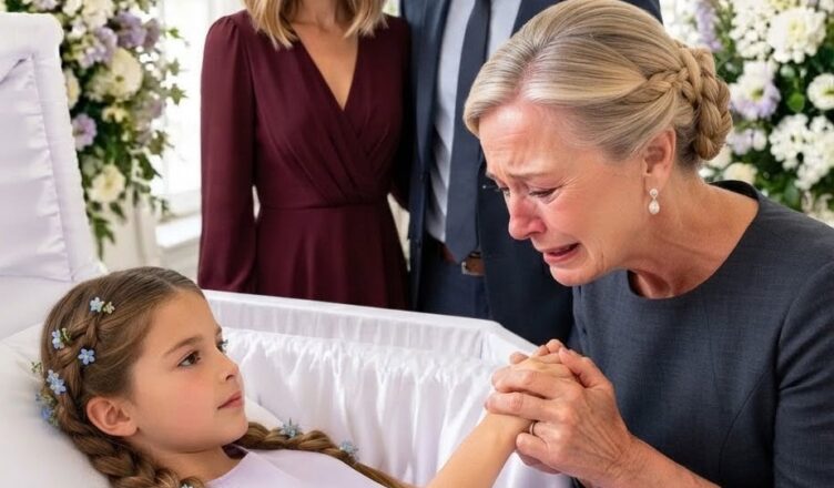 Lors des funérailles de sa petite-fille de six ans, Eleanor se pencha sur le petit cercueil blanc pour lui dire un dernier adieu.