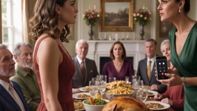 À Thanksgiving, ma sœur m’a regardée devant toute la famille et a dit :