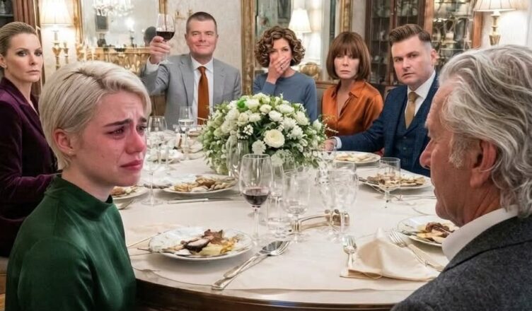 Je suis arrivée au dîner de famille en taxi.