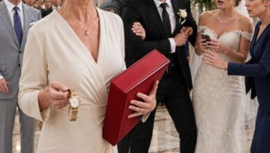 Je me suis présentée au mariage de mon fils. Il m’a barré l’entrée de l’église et m’a dit