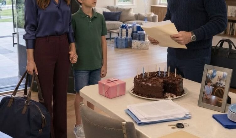 Pendant huit anniversaires consécutifs, mon mari quittait toujours la fête de notre fils avant la fin.