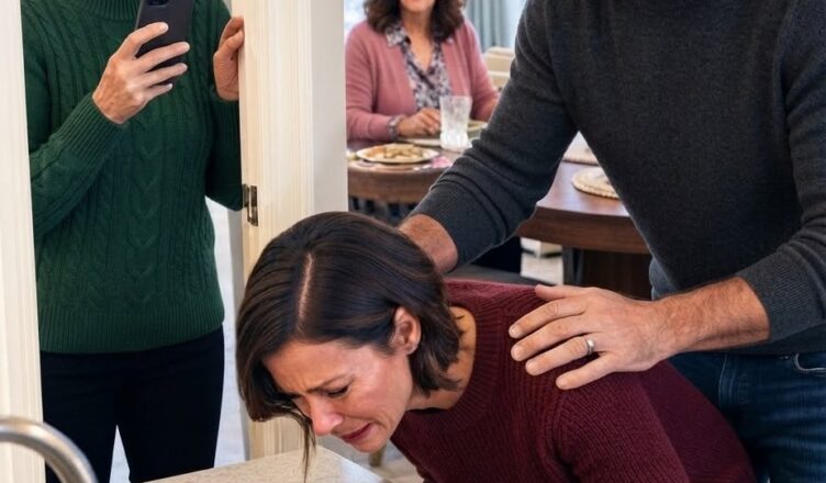 😨 Ma fille pleurait dans sa propre cuisine… pendant que son mari et sa belle-mère dînaient tranquillement.