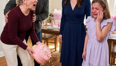 Après que ma belle-mère a giflé ma fille et jeté son gâteau d’anniversaire par terre, elle a déclaré