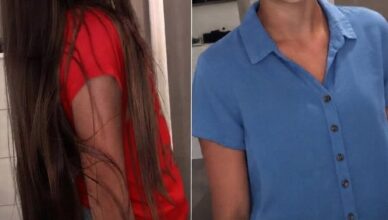 Dimanche soir, je brossais les cheveux qui arrivaient à la taille de ma fille… Le lendemain, ils avaient disparu