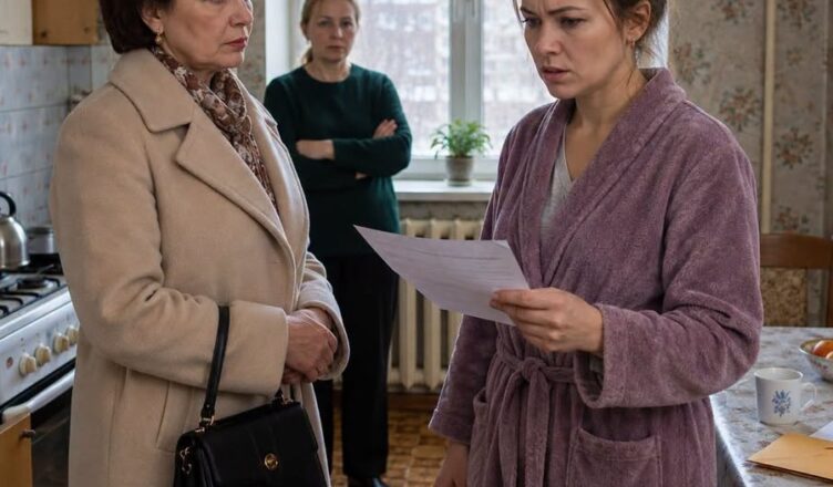 — Mais pourquoi êtes-vous venue me voir, moi ? Vous avez pourtant un fils adoré à qui vous avez même offert un appartement !