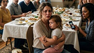 Ma belle-mère a frappé ma fille de 2 ans devant toute la famille… mais une vidéo cachée a révélé un secret qu’ils voulaient enterrer