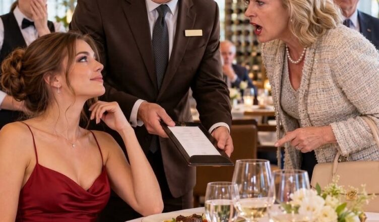 MA MÈRE A DIT AU SERVEUR QUE JE N’AVAIS PAS LES MOYENS DE PAYER L’ADDITION. JE SUIS RESTÉE SILENCIEUSE JUSQU’À CE QUE LE DIRECTEUR ME REMETTE LA NOTE ET ANNONCE : « CE SOIR, C’EST OFFERT. LA NOUVELLE PDG A RÉGLÉ L’ADDITION… »