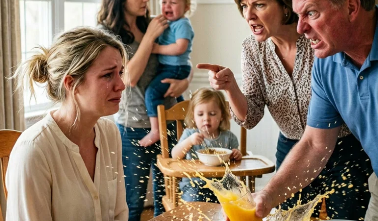 Au petit-déjeuner, ma mère a déclaré : « Les jumeaux de ta sœur vont prendre ta chambre. Ils ont besoin de plus d’espace pour grandir. » J’allais répondre quand mon père a violemment posé son verre sur la table et a dit…