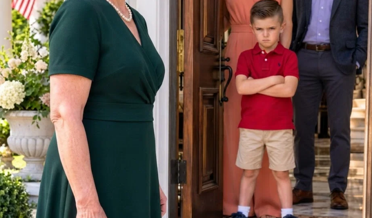 Je suis arrivée pour visiter le manoir que je finançais pour mon fils, mais mon petit-fils m’en a interdit l’entrée en me traitant de paysanne. Je suis partie en silence. Le lendemain matin, on m’a réclamé le paiement. J’ai répondu : « Demandez aux gens de l’élite. »