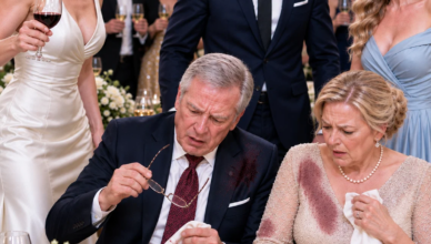 MA BELLE-SŒUR A RENVERSSÉ DU VIN SUR MES PARENTS ET TOUTE SA FAMILLE S’EST MISE À RIRE. J’AI REGARDÉ MON MARI ET JE LUI AI DIT : « TU AS 5 MINUTES POUR RÉPARER ÇA. SINON, ON SE RETROUVERA AU TRIBUNAL POUR LE DIVORCE. »